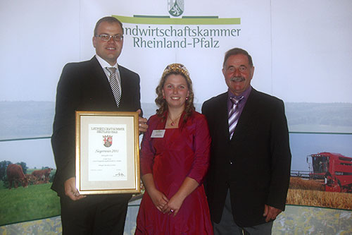 2011・Siegerwein der Landwirtschaftskammer Rheinland- Pfalz